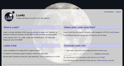 Desktop Screenshot of lua4z.com